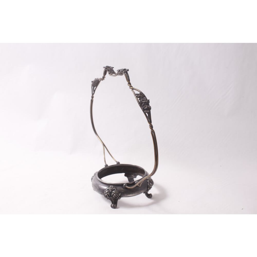 Victorian-era Quadruple Silver plated Pickle Castor Holder ~ 260331-WH 1050